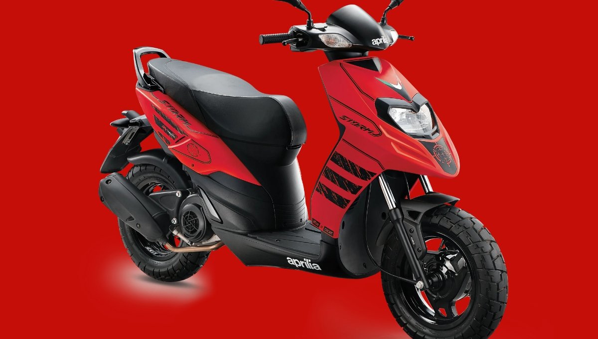 ₹1.14 लाख में मिलेगी 124cc की ताकत और LED लाइट्स वाला जबरदस्त स्कूटर Aprilia SR Storm