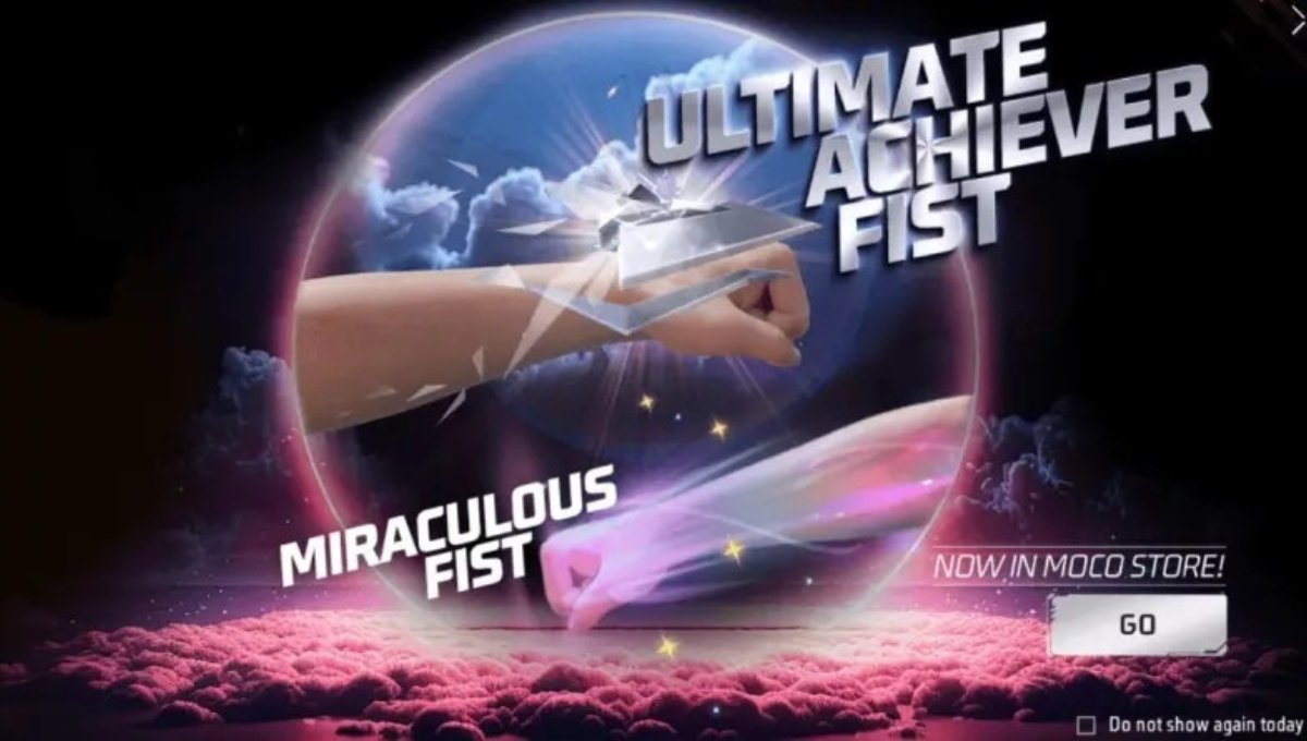 फ्री फायर का Ultimate Miraculous Fist Skin Event एक ऐसा मौका जो नहीं चूकना चाहिए