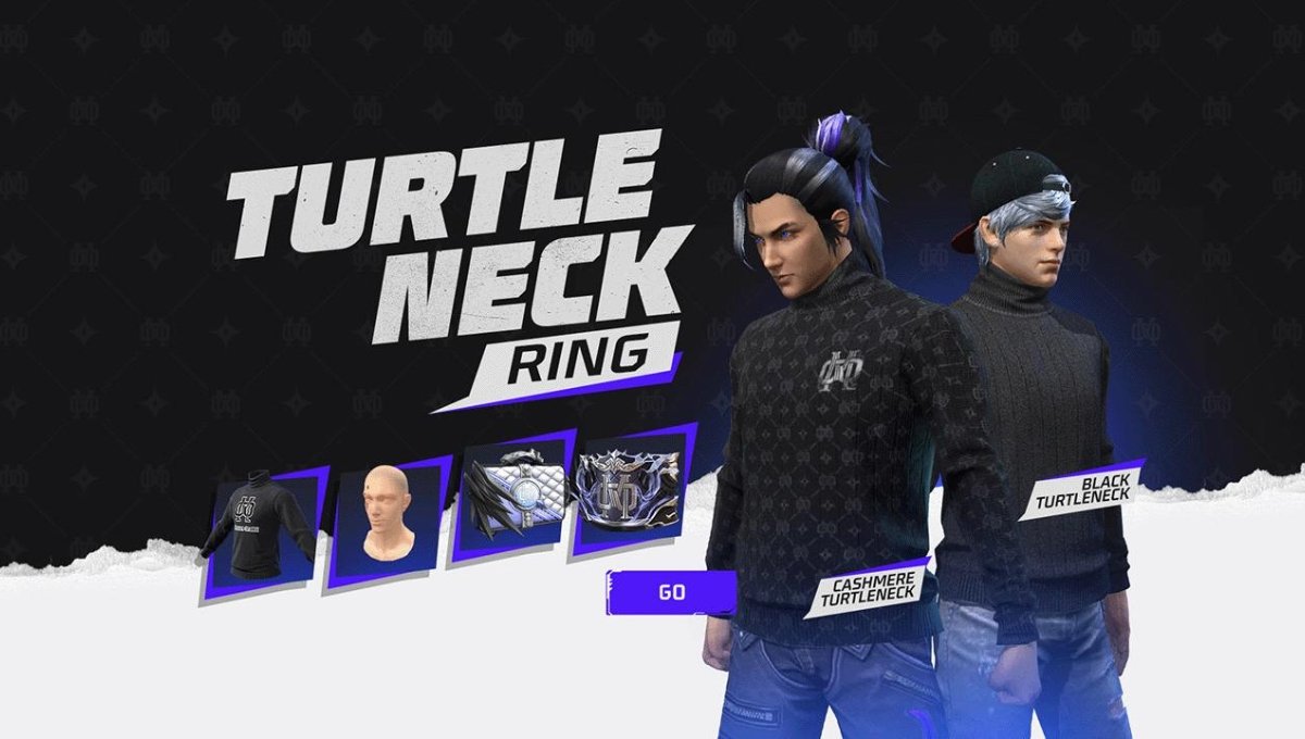 Rare Turtleneck Costumes की वापसी Free Fire खिलाड़ियों के लिए खुशखबरी