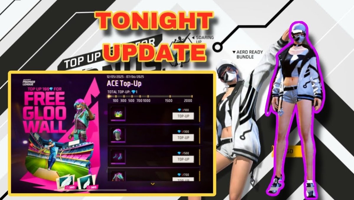 सिर्फ 100 डायमंड में पाएं Soaring Up इमोट और Aero Ready Bundle, जून 2025 का धमाकेदार टॉप-अप इवेंट शुरू