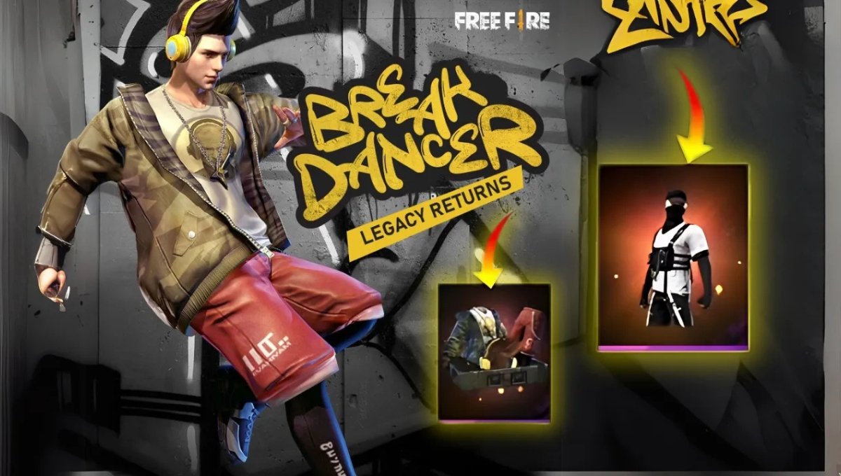 फ्री में मिलेगा Free Fire Break Dancer Bundle जानिए कैसे करें दावा