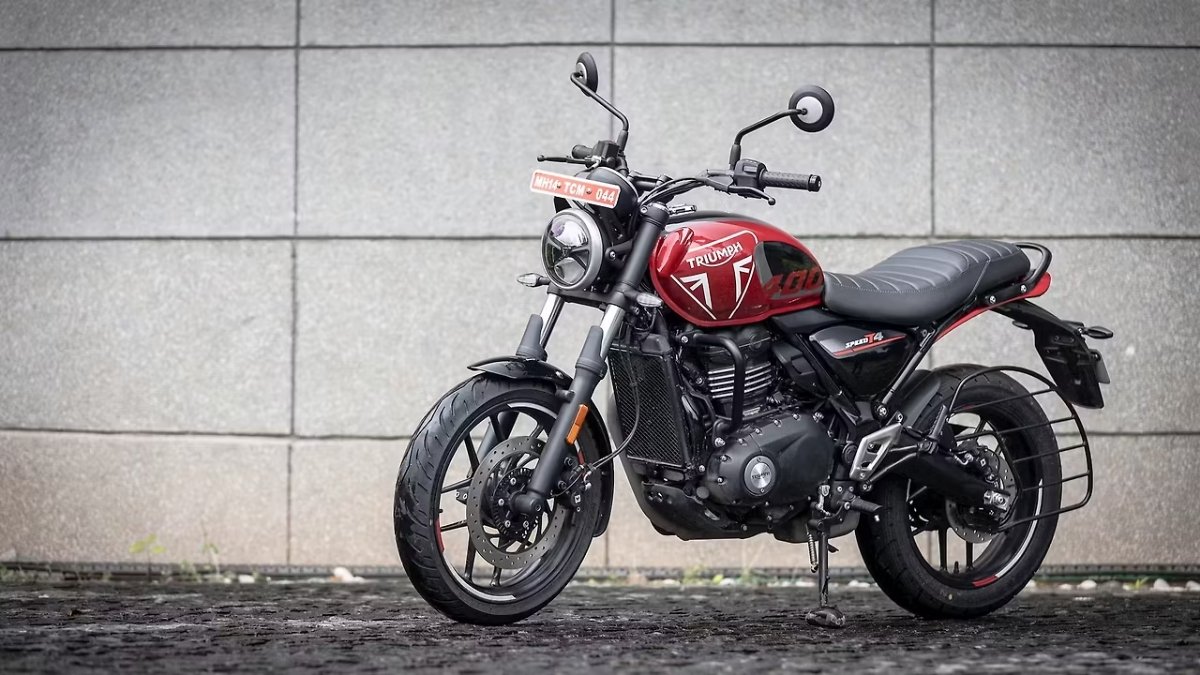 Triumph Speed T4 लॉन्च: 2.33 लाख में मिले 398cc का दमदार इंजन और 36Nm टॉर्क