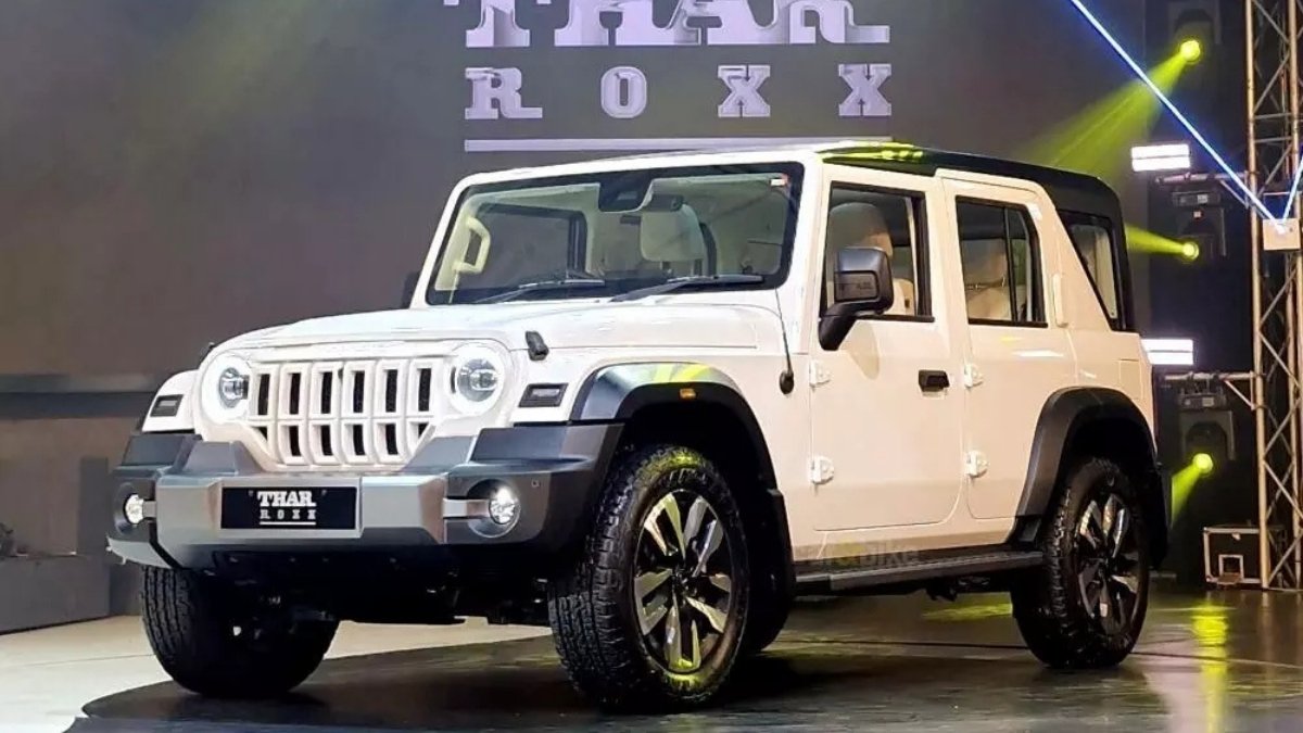 Mahindra Thar ROXX: की कीमत ₹15.49 लाख से शुरू, 172 BHP की ताकत और शानदार SUV लुक के साथ