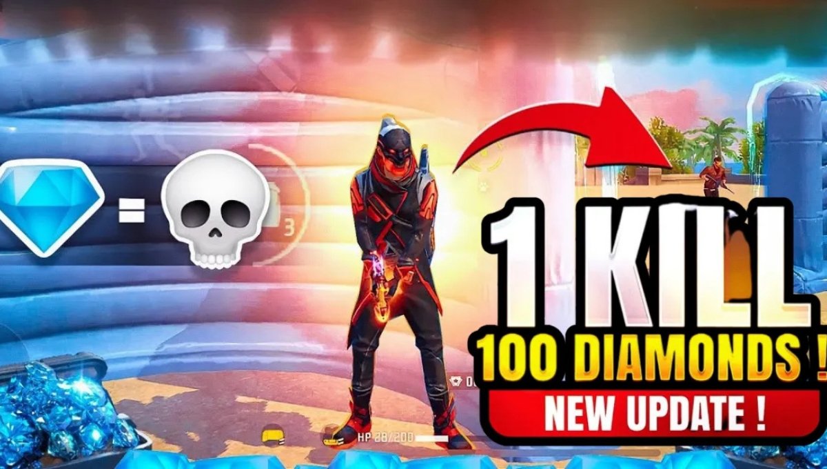 Free Fire 1 Kill 50 Diamond App: क्या सच में सिर्फ एक किल पर मिल सकते हैं 50 डायमंड्स