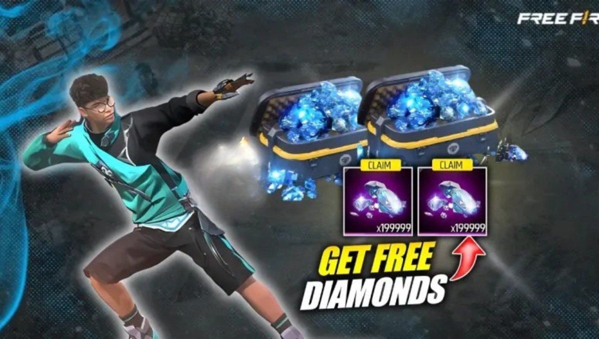 फ्री फायर में फ्री में पाएं 20,000 Diamonds बिना टॉप-अप और बिना हैक के