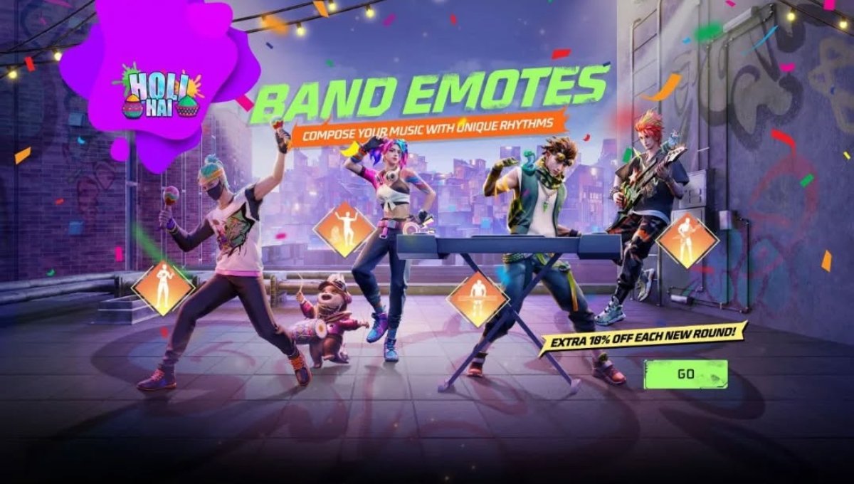 Free Fire emotes के लिए शानदार मौका: स्कैन करें QR कोड और पाएं मजेदार रिएक्शन बिल्कुल फ्री