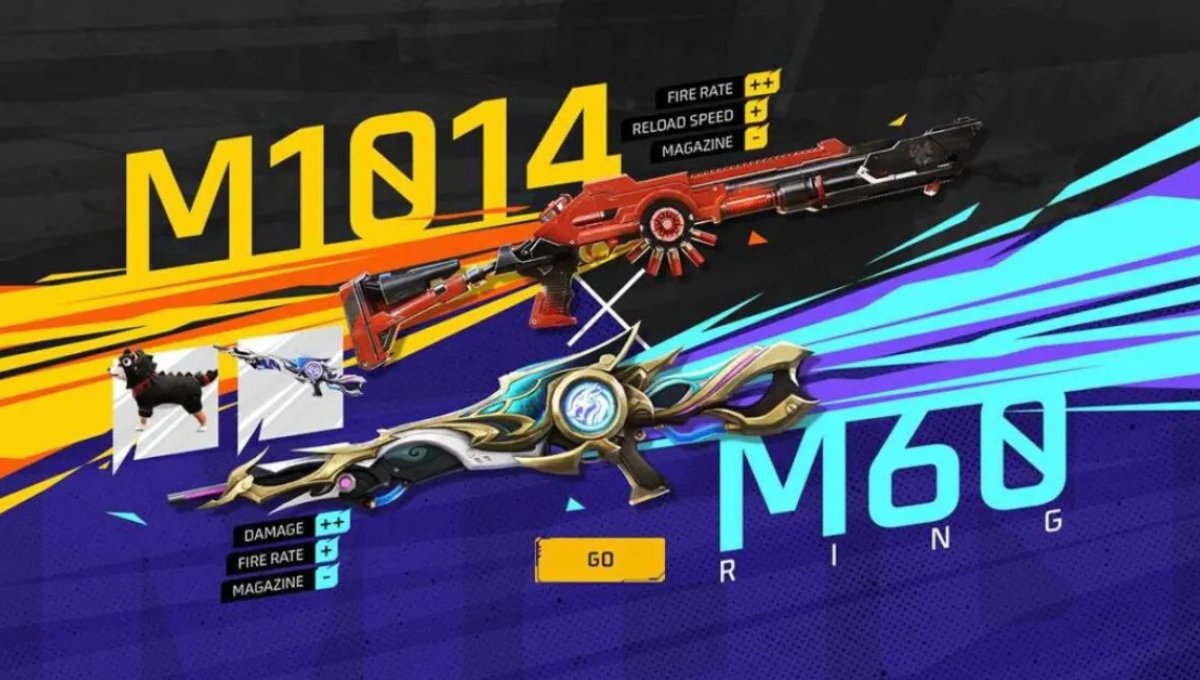 M1014 x M60 Ring Event में कितने डायमंड लगेंगे जानिए पूरी सच्चाई और बचाने की ट्रिक