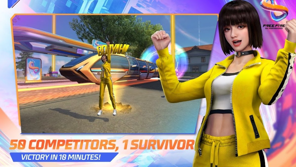 Free Fire Max 8th Anniversary पर मिल रहे हैं खास तोहफे, मुफ्त में पाएं बैटल कार्ड और वॉयस पैक