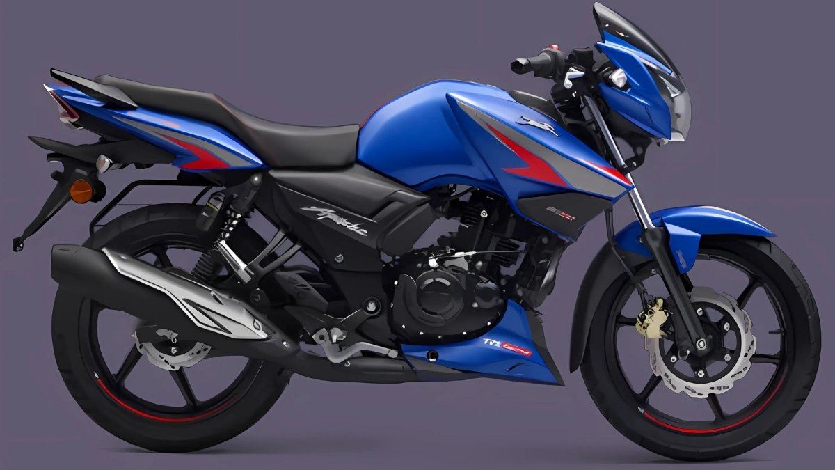 TVS Apache RTR 160: 1.20 लाख में मिलेगी 15.82 bhp की पावर और स्टाइलिश लुक, युवाओं की पहली पसंद