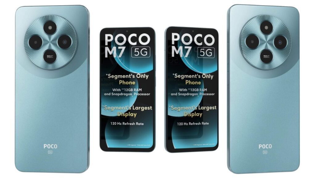 Xiaomi Poco M7: सिर्फ 10,999 में 50MP कैमरा, 120Hz डिस्प्ले और 5160mAh बैटरी वाला स्मार्टफोन