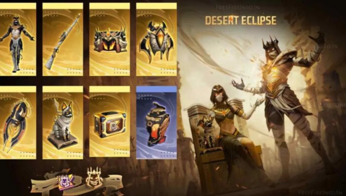 फ्री फायर का सीजन 33 Desert Eclipse बना धमाकेदार, जानिए पूरा अपडेट
