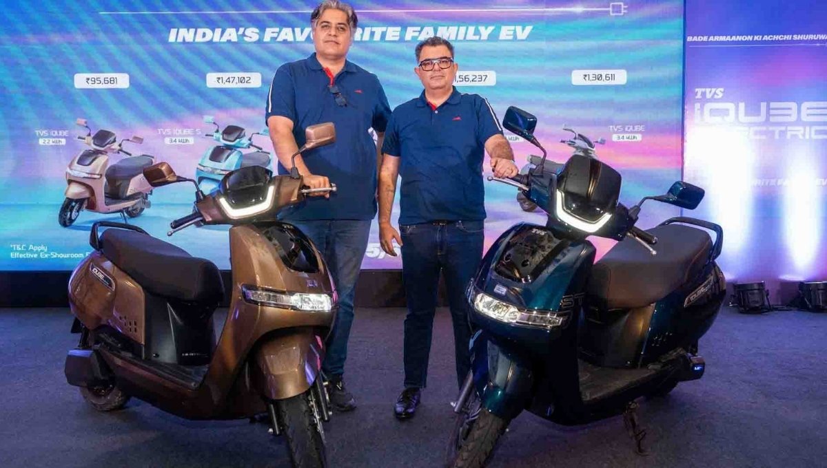 TVS iQube: 1.17 लाख में 140Nm टॉर्क और 75kmph की रफ्तार के साथ जबरदस्त वापसी
