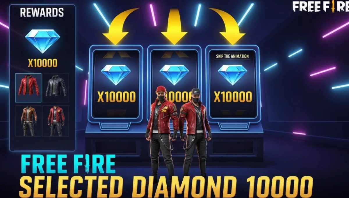 Free Fire Selected Diamond 10000 सिर्फ सिलेक्टेड प्लेयर्स के लिए 10K डायमंड का सुनहरा मौका