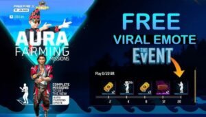 Free Aura Farming Emote Free Fire 2025 फ्री में पाएं नया दमदार इमोट