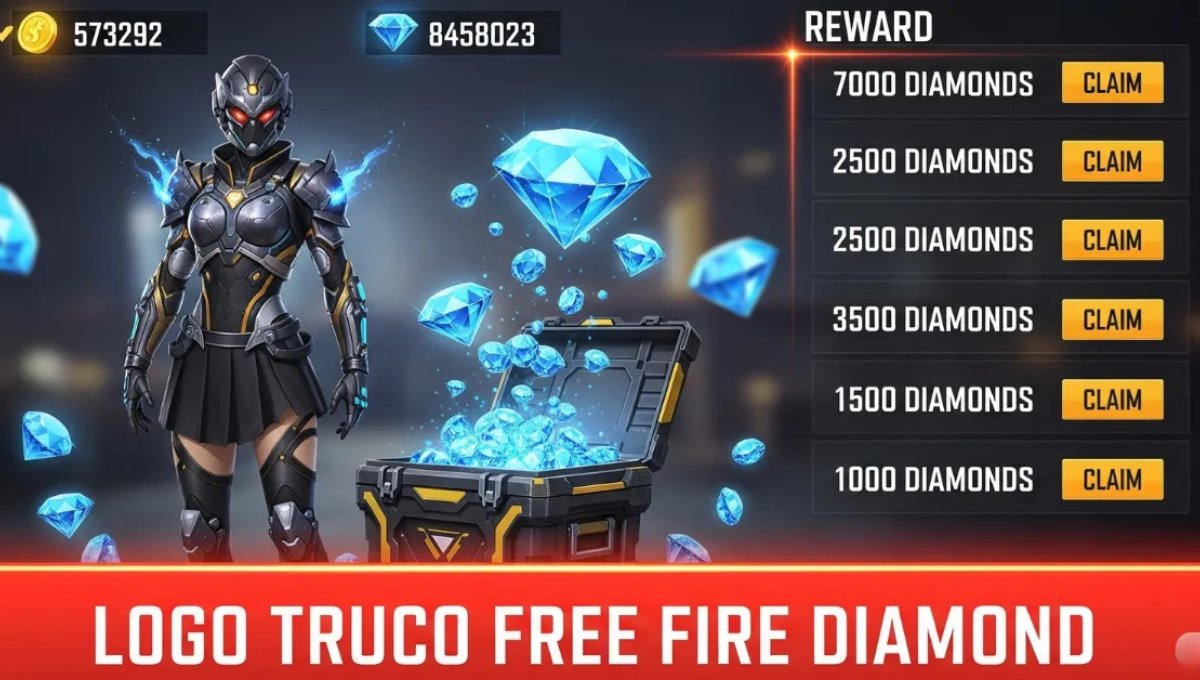 Free Fire Logo Truco Diamond 2025 क्या सच में मिलेगा फ्री डायमंड पूरी जानकारी