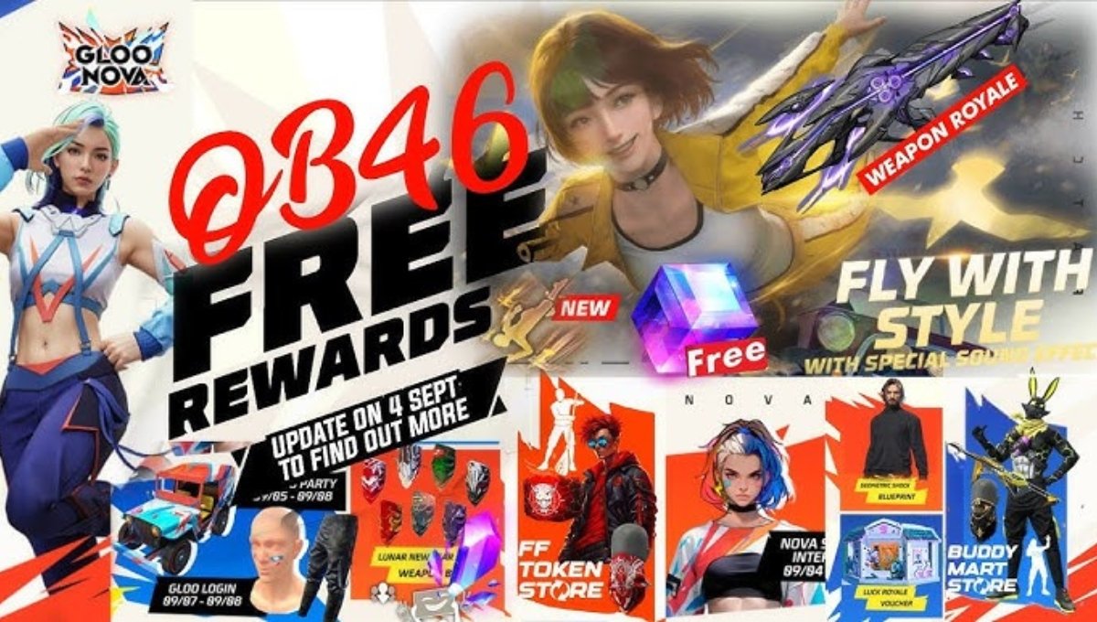 Free Fire Diamond OB46 Update ₹1 से टॉप-अप ऑफर और Free Rewards का पूरा गाइड