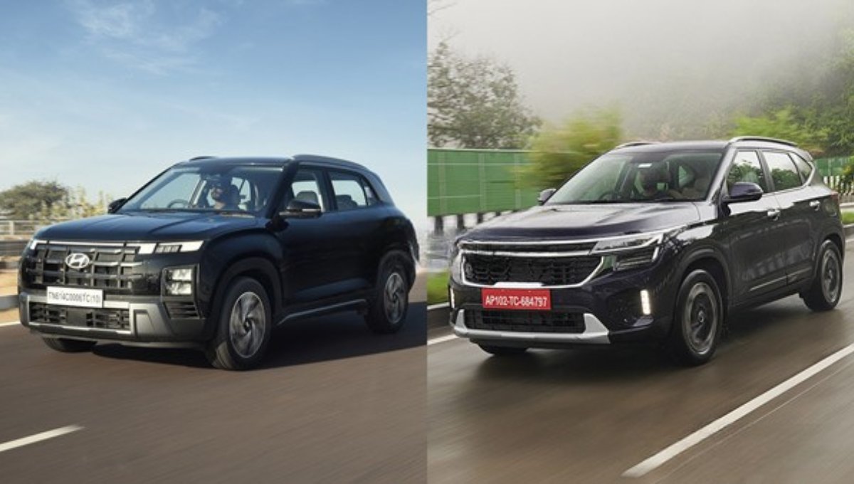 Kia Seltos बनाम Hyundai Creta 2025: स्टाइलिश लुक्स या लग्ज़री कम्फर्ट, कौन जीतेगा दिल