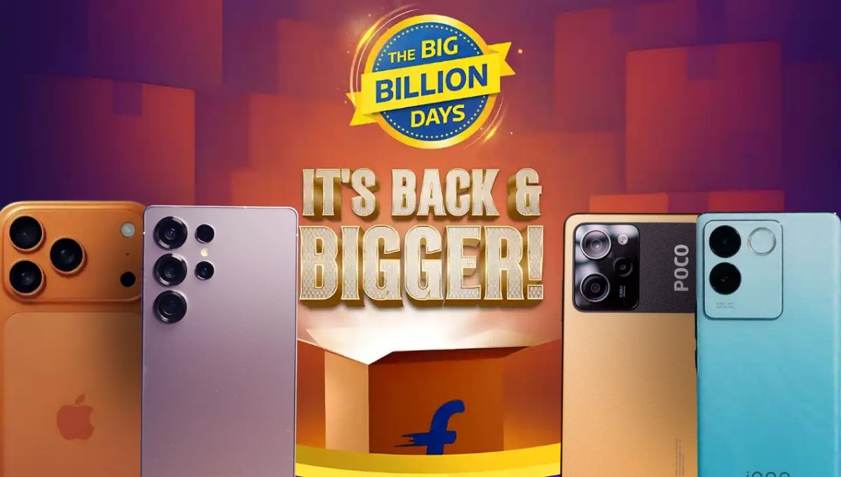 Flipkart Big Billion Days Sale 2025: iPhone 17 से Poco X5 Pro तक धमाकेदार स्मार्टफोन डील्स