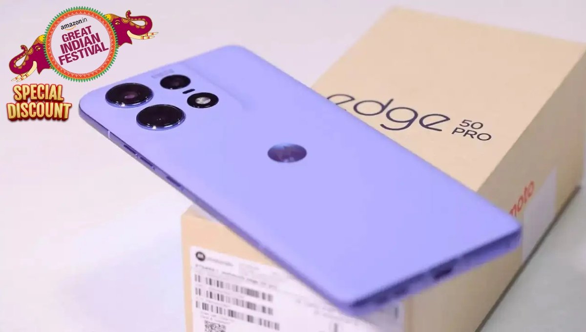 Motorola Edge 50 Pro पर भारी डिस्काउंट: Amazon Great Indian Festival 2025 में बेस्ट डील्स