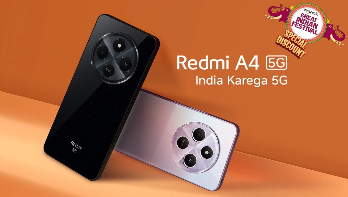 Redmi A4 5G: Amazon Sale में बड़ी कटौती, अब मिलेगा सिर्फ ₹7,499 में