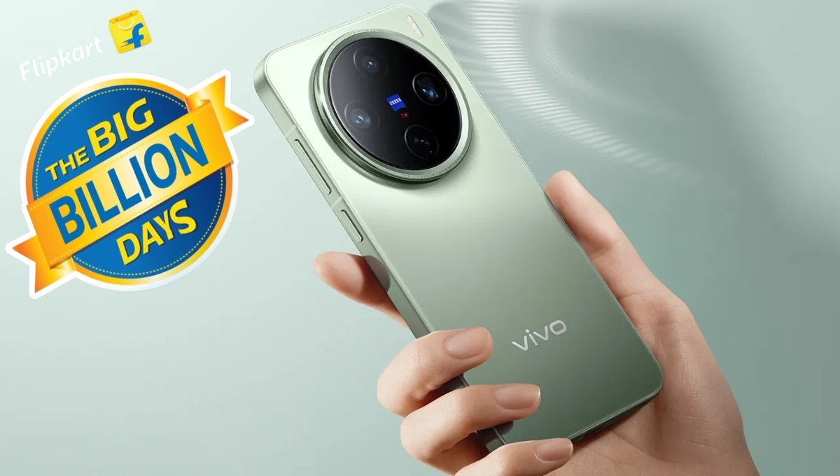 Vivo X200 5G पर ₹9,000 की छूट, Flipkart Big Billion Days Sale 2025 में धमाकेदार ऑफर