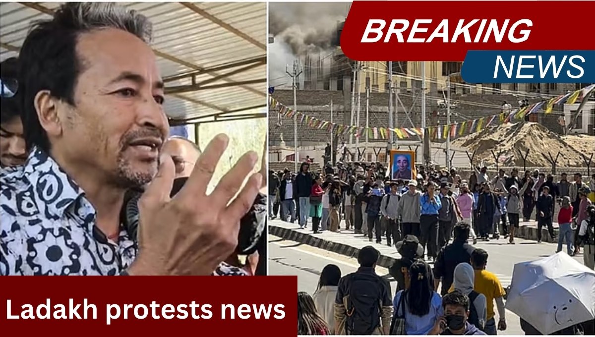 Ladakh protests news: हिंसा और विरोध के बीच केंद्र और स्थानीय संगठन आमने-सामने