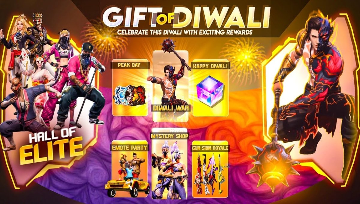 Free Fire Diwali Rewards 2025: स्कैन करो QR कोड और जीतो फ्री डायमंड्स, बंडल्स और मैजिक क्यूब