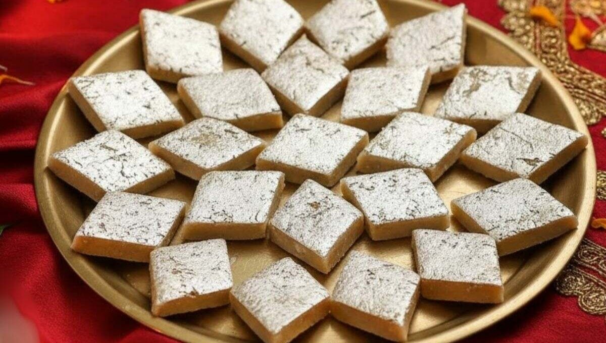 Sugar-Free Kaju Katli