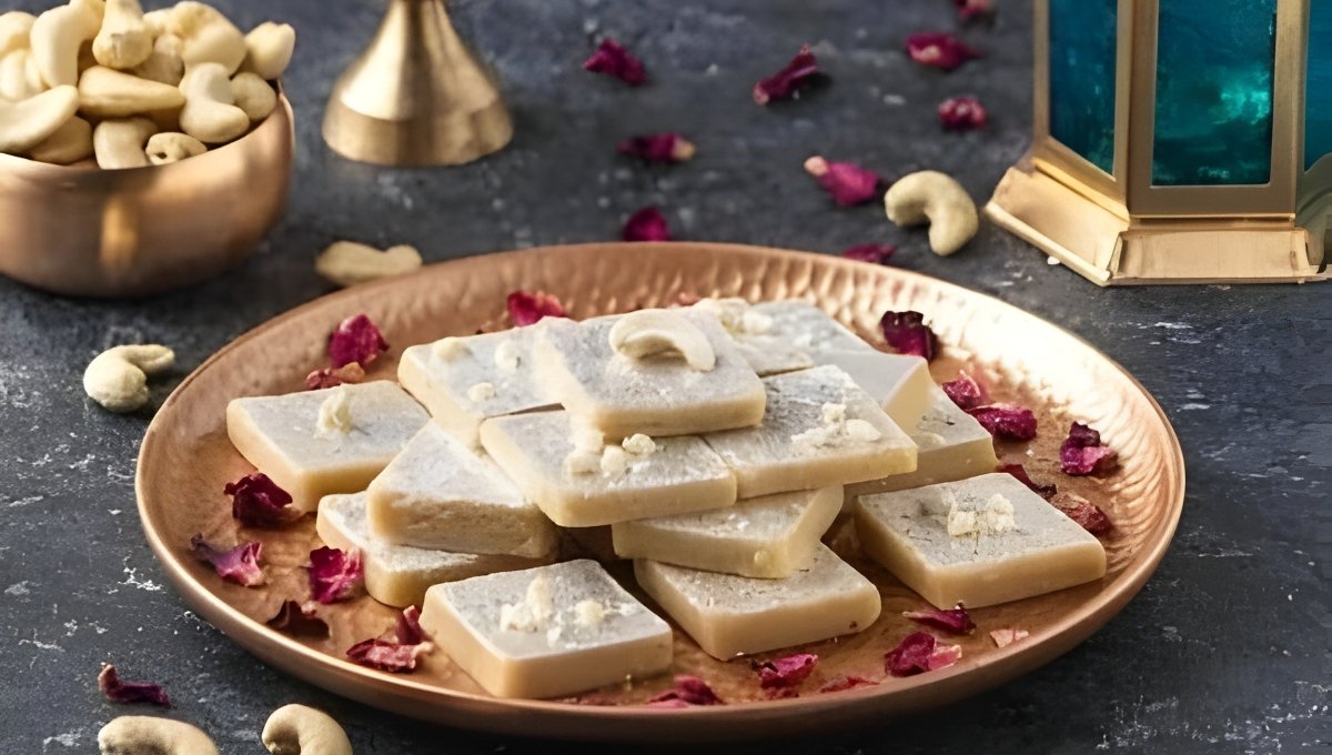 Sugar-Free Kaju Katli