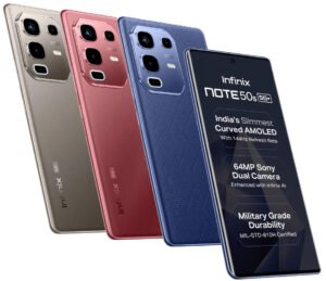 Infinix Note 50s 5G+ ₹18,999 दमदार परफॉर्मेंस और 45W चार्जर के साथ नया स्मार्टफोन धमाल मचाने को तैयार