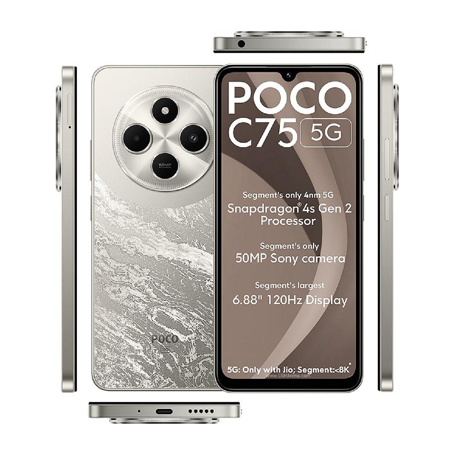 POCO C75 5G ₹7,299 में कम दाम में धांसू फीचर्स वाला 5G स्मार्टफोन, जानें पूरी जानकारी