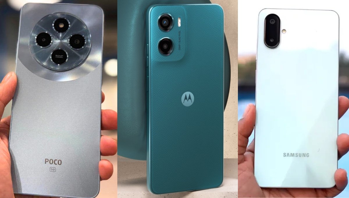 Amazon Sale 2025 अक्टूबर: ₹10,000 से कम कीमत में खरीदें टॉप स्मार्टफोन, Poco, Samsung, Lava और Xiaomi के बेस्ट ऑप्शन