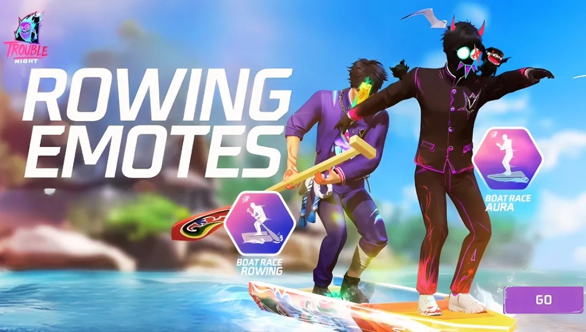 Free Fire Max Rowing Emotes Event: नया इवेंट दे रहा है Boat Race Aura का शानदार मौका, जानें कैसे करें स्पिन और फ्री में पाएं रिवॉर्ड्स