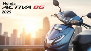 Honda Activa 8G 2025 लॉन्च: स्टाइलिश स्कूटर अब 80KM/L माइलेज के साथ