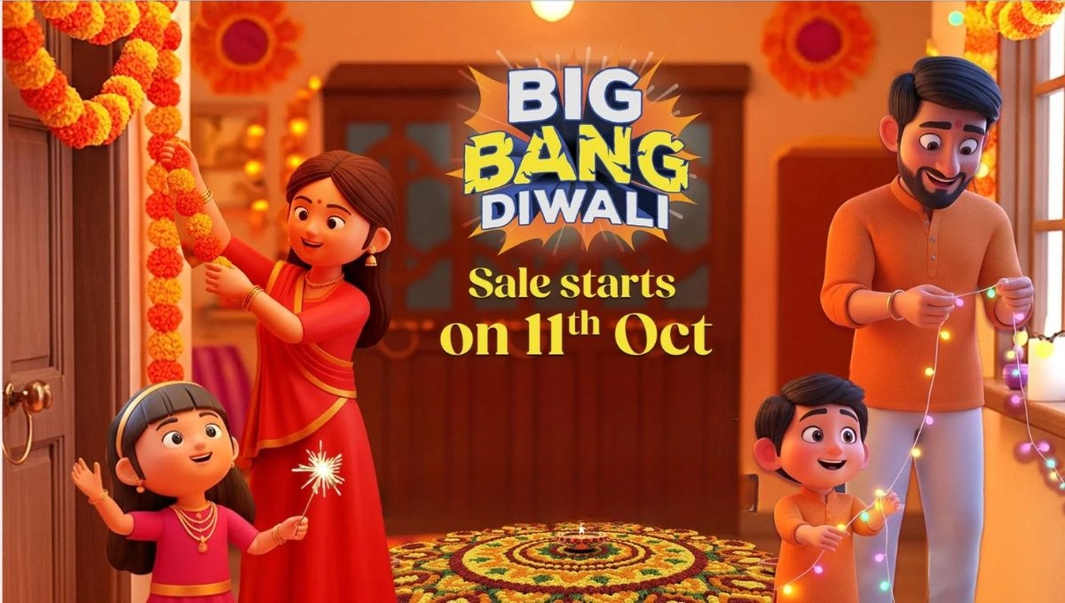 Flipkart Big Bang Diwali Sale: स्मार्टफोन से लेकर Smartwatch तक धमाकेदार छूट, जानें सभी टॉप ऑफर