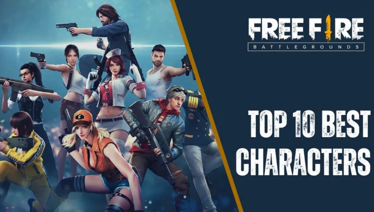 Free Fire के Top 10 Free Characters एक भी पैसा खर्च किए बिना बने चैंपियन