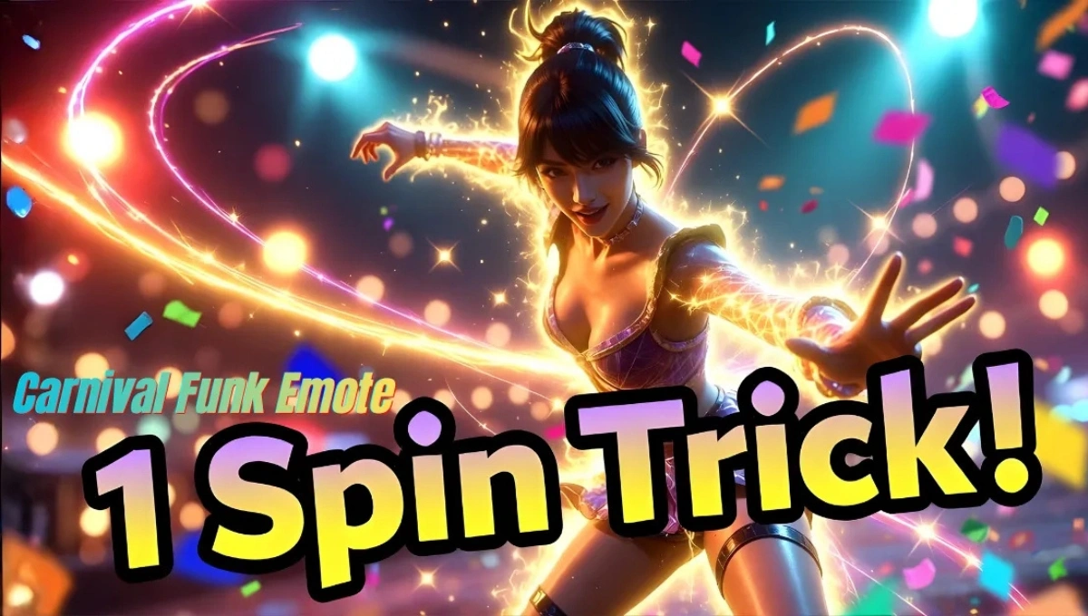 Carnival Funk Emote Free Fire: 1 स्पिन में इमोट जीतने का नया जादू 2025 का सबसे आसान ट्रिक
