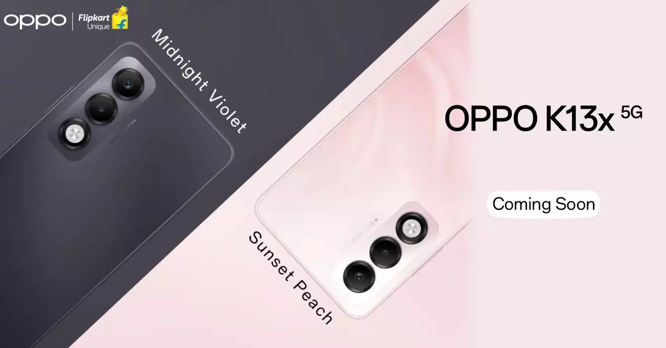 OPPO K13x 5G ₹11,999 में 6000mAh बैटरी 45W SUPERVOOC चार्जर और दमदार फीचर्स वाला स्मार्टफोन