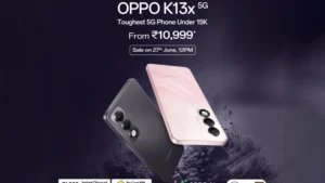सिर्फ ₹11,999 में लॉन्च हुआ OPPO K13x 5G दमदार बैटरी फास्ट चार्जिंग और जबरदस्त परफॉर्मेंस के साथ