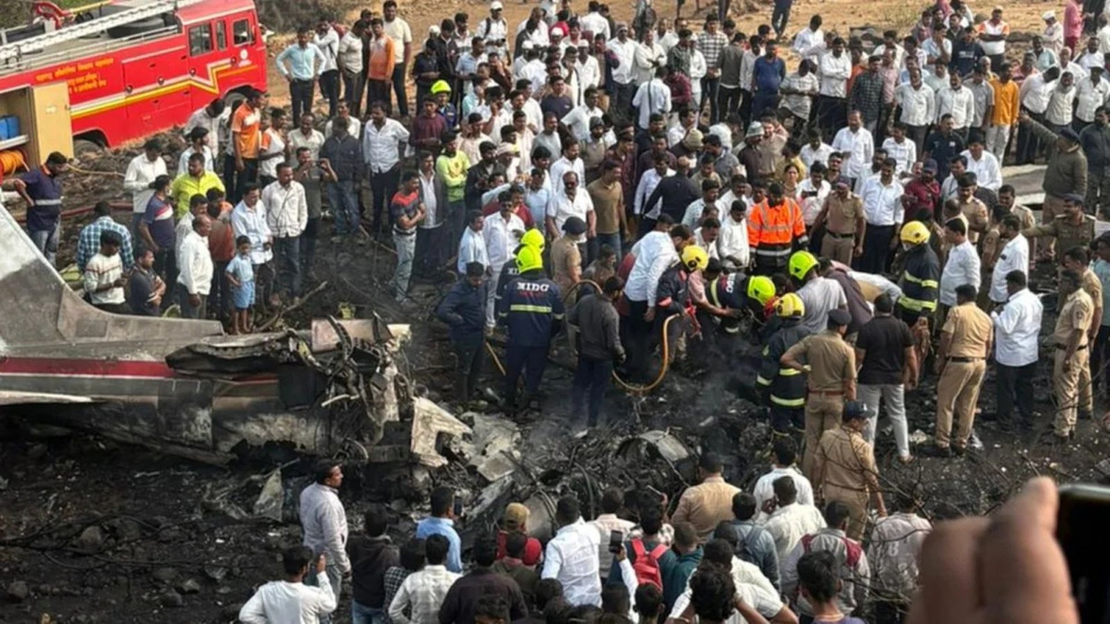 Ajit Pawar Plane Crash News