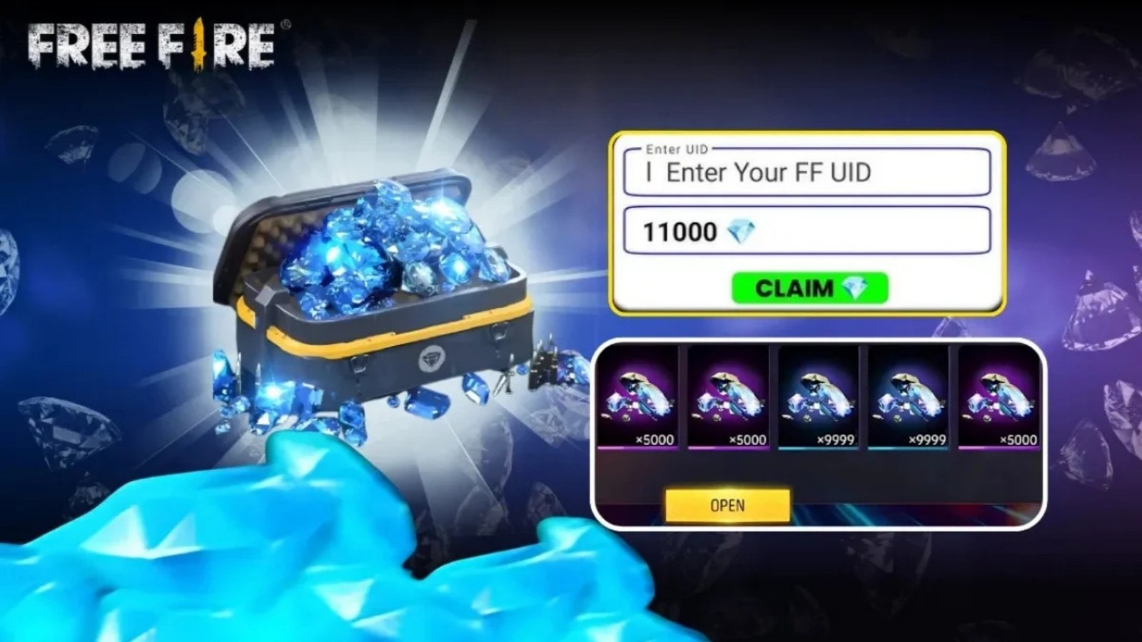 Free Fire Free Diamond UID 2026