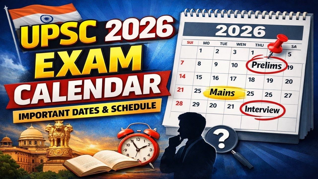 UPSC CSE Exam Notification 2026