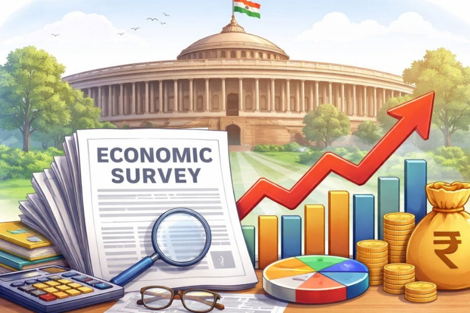 Economic Survey 2025-26: भारत की अर्थव्यवस्था की असली तस्वीर उम्मीदों और हकीकत का पूरा लेखा जोखा