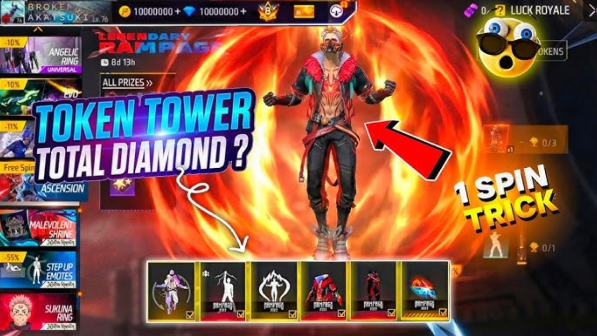 Free Fire Legendary Rampage Event