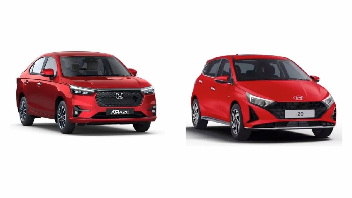 Hyundai i20 vs Honda Amaze
