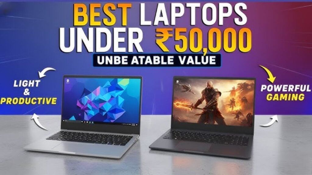 Best laptops under 50000