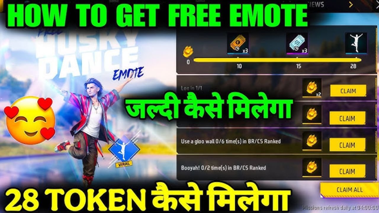 Free Husky Dance Emote Event