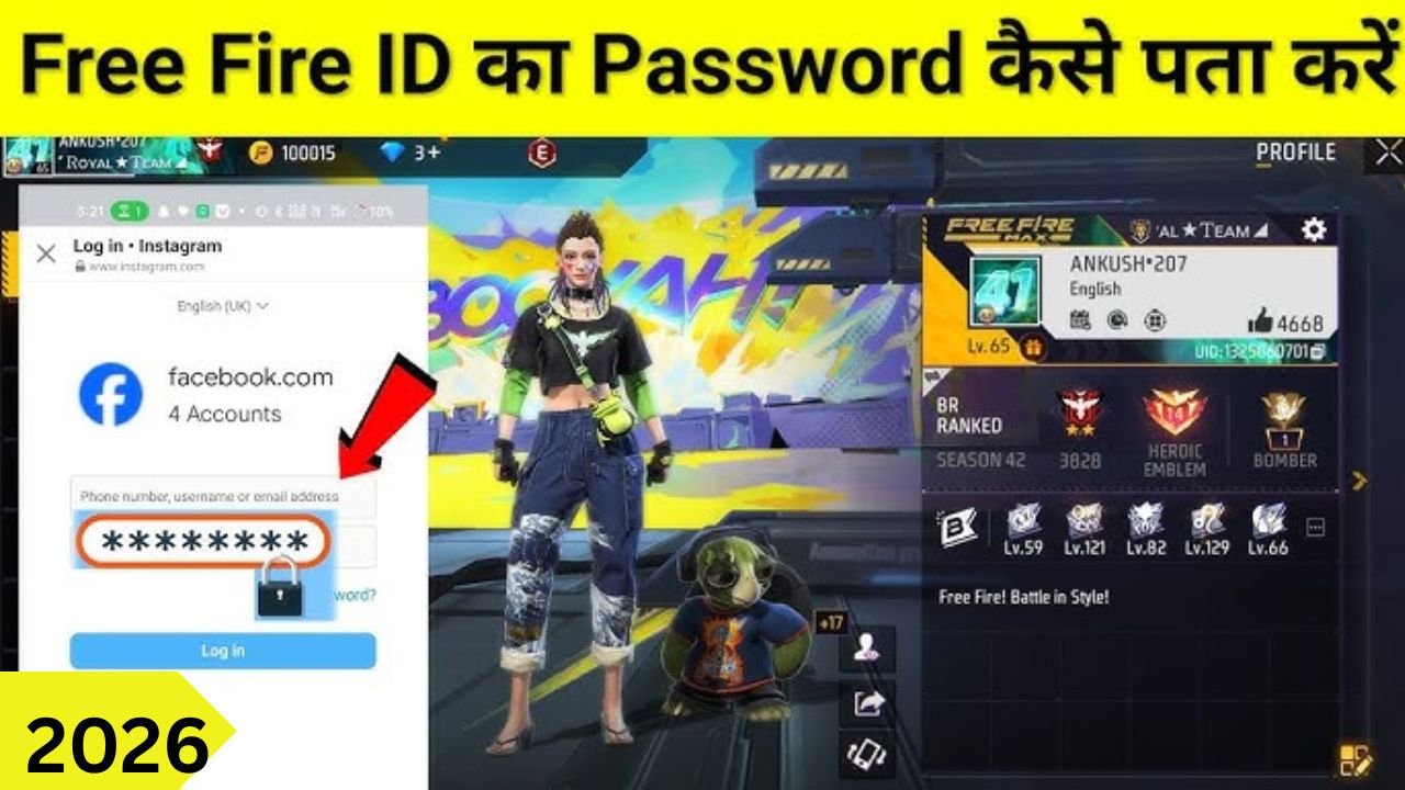 Free Fire ID Password