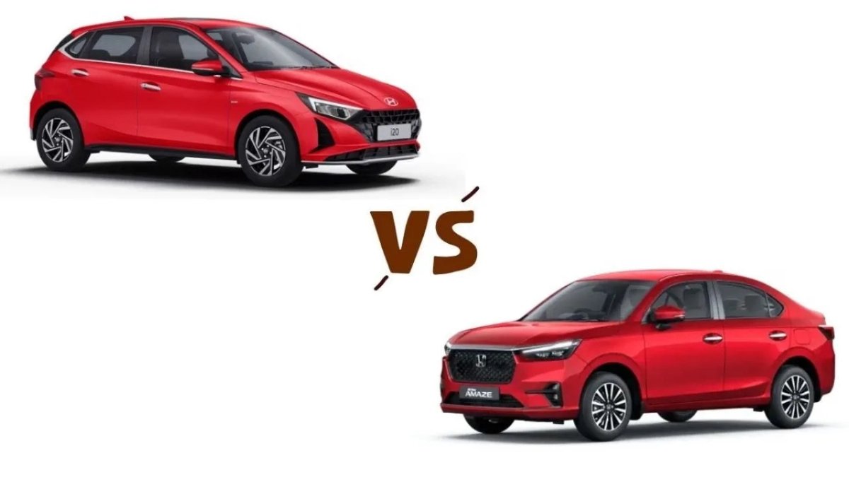 Hyundai i20 vs Honda Amaze