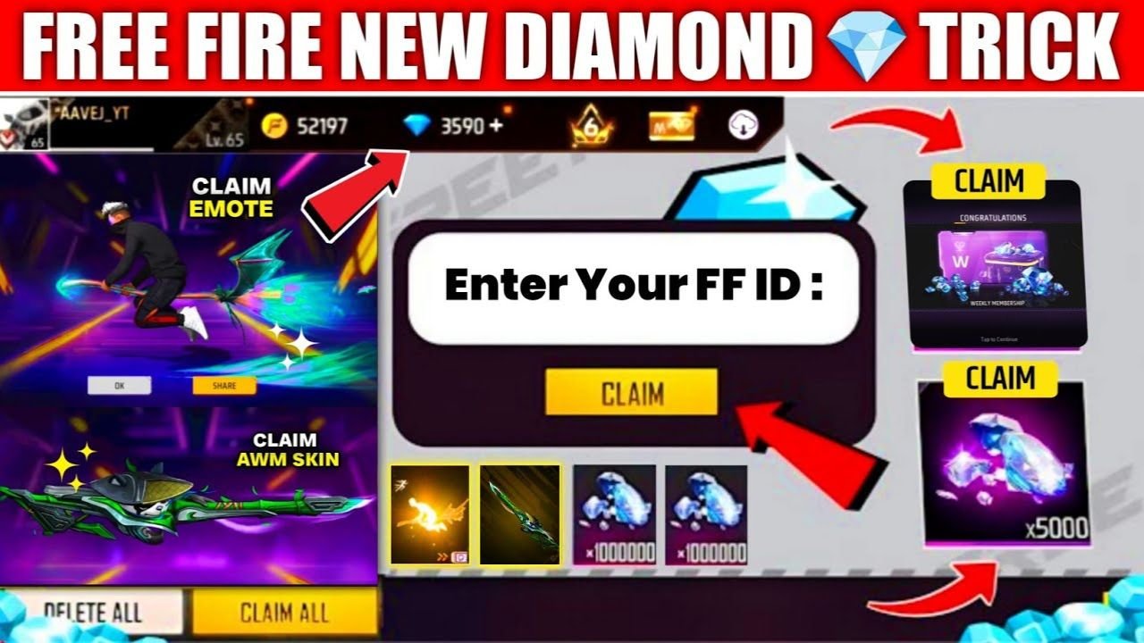 Free Fire Diamond Free App